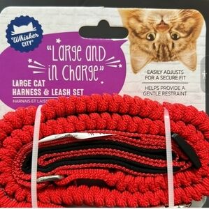 Sale Adult Cat Harness leash by WHISKER CITY LARGE SIZE